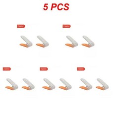 다기능 디자인 더블 레이어 신발 브래킷 공간 절약, 1개, 5.Style A 5pcs