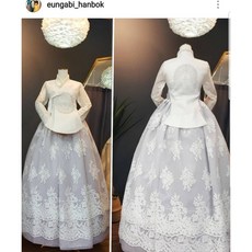 [한복대여] 은가비한복 웨딩한복 결혼식한복 신부한복 촬영한복 드레스한복