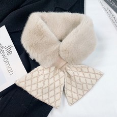 폭스후드목도리