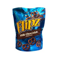 Flipz 플립즈 프레첼 밀크초콜릿, 90g, 3개