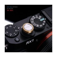 Gariz 카메라 소프트 버튼 소프트버튼 라이카 소니 RX1용 Metal XA SB5S 나사형 골드 플라스틱 스냅 포함 Q1387393, 1개