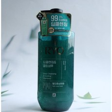 려 청아 딥클렌징 쿨링 샴푸, 2개, 480ml