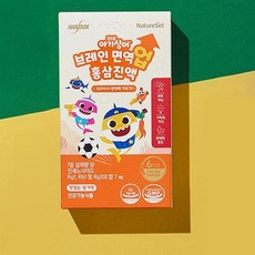 HANDOK 핑크퐁 아기상어 네이처셋 브레인 면역업 홍삼진액 15p, 2개, 300g