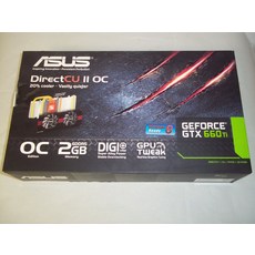 에이수스 지포스 GTX 660 TiDC202GD5 2GB GDDR5 그래픽 카드 DirectCU II OC