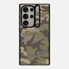 케이스티파이 CASETiFY 갤럭시 S24 울트라 임팩트 링 스탠드 케이스 Camo Over Olive Black
