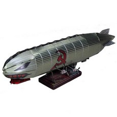 제플린 비행선 3D메탈 금속퍼즐, 프리, 비행선개