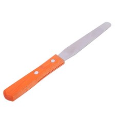 MAVIS LAVEN Metal Straight Stainless Waxing Spatul MAVIS LAVEN 메탈 스트레이트 스테인레스 왁싱 주걱 왁스 애플리케이터 주걱 나무, 기타, 기타, 1개