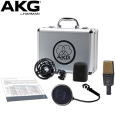 AKG Perception P220 C214 콘덴서 마이크 쇼크마운트