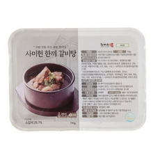 사미헌 한끼 갈비탕 (냉동), 2팩, 700g