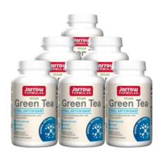 멀티구성재로우 그린 티 500mg 베지캡 Jarrow Green Tea, 6개, 100정