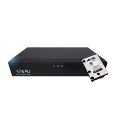 이지피스 고화질 500만 화소 WQHDVR-5004HS 4채널녹화기+1TB 추가, 1개 - 4채널dvr