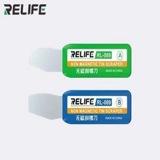 RELIFE RL-089 멀티 슬로프 비자성 주석 스크레이퍼 세트 마더보드에 긁기 CPU 스트레이트 홀 IC 수리 도구, [01], 01 RL-089 - 멀티슬로프