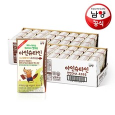 남양 아인슈타인 천연DHA초코 120mlx48팩, 120ml, 48팩