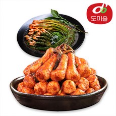 [도미솔] 박미희 총각김치 2kg+파김치 1kg, 단품