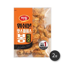 하림 위쉬본핫스파이스봉 1000g 2봉, 1kg, 2개