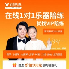 VIP 에스코트 피아노 연습 1 대 1 체험 수업 50 분 라이브 온라인 연습 guzheng 바이올린 첼로 플루트