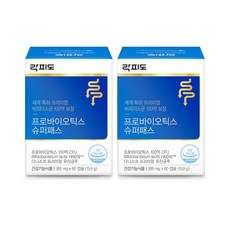 [본사직영] 락피도 프로바이오틱스 슈퍼패스60캡슐 2박스 / 4개월분