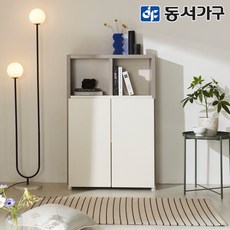 동서가구 네오 카렌드 모던 3단 810 낮은 수납장 NEO1453, 그레이투톤 - 낮은장