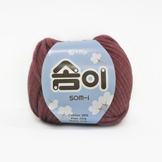필립섬유 솜이 소미실 패브릭얀 65g, 515.버건디