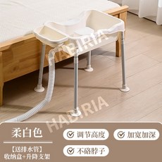 노인 환자 장애인 임산부 이동식 휴대용 샴푸대 머리 감기 세발기 간병 목욕 어르신 침대 누워서 누워있는 가정용 미니 작은 소형 양로원 요양원 병원 삼푸질 샴푸질 감겨주는, A, 1개