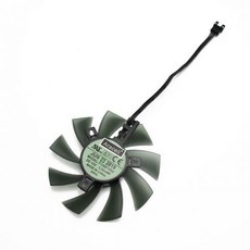 [해외] 85MM DIY T129215SU 12 V 0.50A GTX 1050 1060 1070 RX580 그래픽 카드 냉각 이중 팬, 1PCS