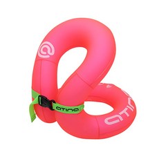 아티나 넥베스트 유아동 착용형 수영보조용품 핑크