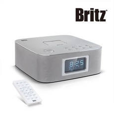 브리츠 블루투스 오디오 스피커, BZ-M4060, 실버 - britzcd플레이어