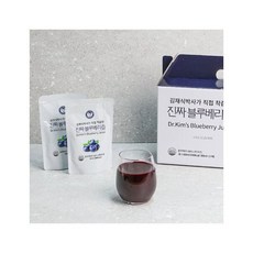 [김재식 헬스푸드] 진짜 블루베리즙 80ml x 21팩