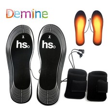Demine 겨울 전기 배터리 발열 방한 신발 깔창