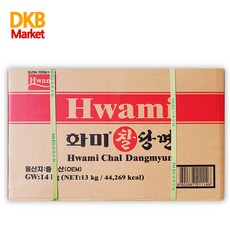 화미 찰당면 大 잡채요리용, 14kg, 1개