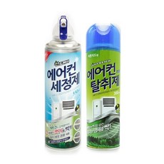 한아름리빙 산도깨비 에어컨 세정제 탈취제 1+1 곰팡이/세균/냄새제거, 2개, 상세페이지 참조