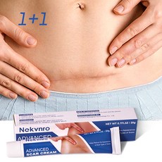 Nekvnro 흉터 연고 피부 흉터 복원 및 개선 제왕절개 켈로이드 흉터제거연고, 20ml, 2개
