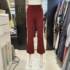 블루페페 허리밴딩 세미부츠컷 팬츠