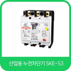 서울산전 산업용 누전차단기 SKE-53 15A 20A 30A 40A 50A, 1개
