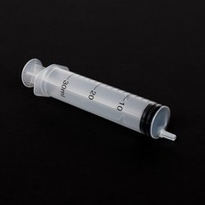 애견 고양이 이유식용 주사기 영양제 치료제 급여 플라스틱 주사기 30ml x 10개, 1세트 - 고양이필건