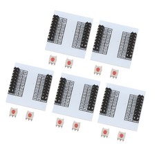 Zeyuan 5x 프리미엄 WiFi 무선 모듈 어댑터 보드 핀 보드 컨버터 ESP-32S, 1개