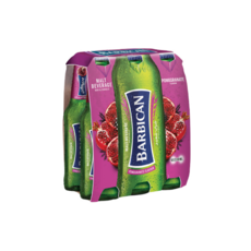 BARBICAN Pomegranate Non-Alcoholic Drink - 무알코올 탄산음료 바비칸 석류, 6개, 330ml
