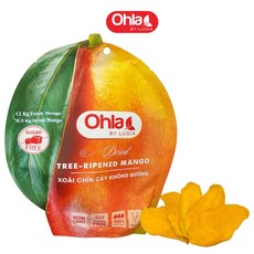 [Ohla/올라] 무가당 익은 망고(망고백)_200g, 1개