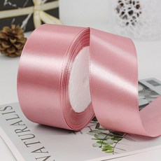 기본 새틴 공단 리본끈 40mm 22m, 75# 인디핑크 75# 인디핑크