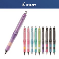 PILOT 파이롯트 닥터그립CL 플레이보더 샤프 0.5mm, HDGCL-50R-PBP 블랙&핑크