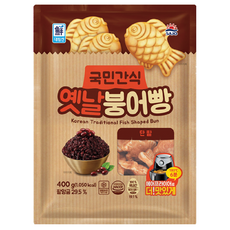 대림선 옛날붕어빵 단팥 400g, 3개