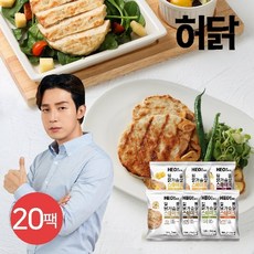허닭 일품 닭가슴살 스테이크 100g 7종 20팩, 08.일품 스테이크 옥수수 20팩