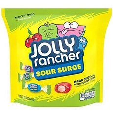 졸리 랜처 하드 캔디 Sour Surge 368g 2팩, 1개