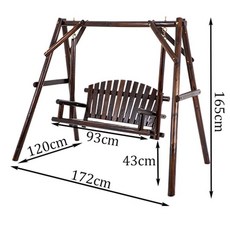 나무 정원 그네 흔들 의자 공원 스윙 체어, A - 스윙그네