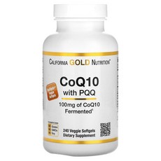 California Gold CoQ10 with PQQ 캘리포니아골드 코큐텐 PQQ 첨가 100 mg 240개입, 1개, 240정
