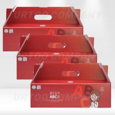 [정품발송] 푸릇담 젊은농부 ABC즙 사과 비트 당근 즙 3박스 (90포) 453092, 3개
