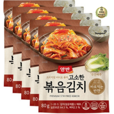 동원 양반 고소한 볶음김치, 80g, 70개