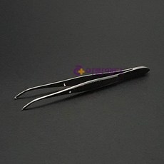 (Pf) 안과 포셉 Tissue 유구 (곡) 10cm PF-28.20