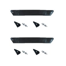 Risprsulen 유모차 발받침 해외유모차 발 2Pcs 블랙 발판 교체 조절식 연장 푸시체어 시트 라이너 커넥터 액세서리37cm Q1275221, 2개