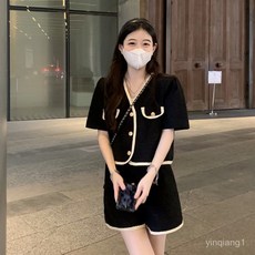 위위브렌 여성 반팔자켓 반바지 세트